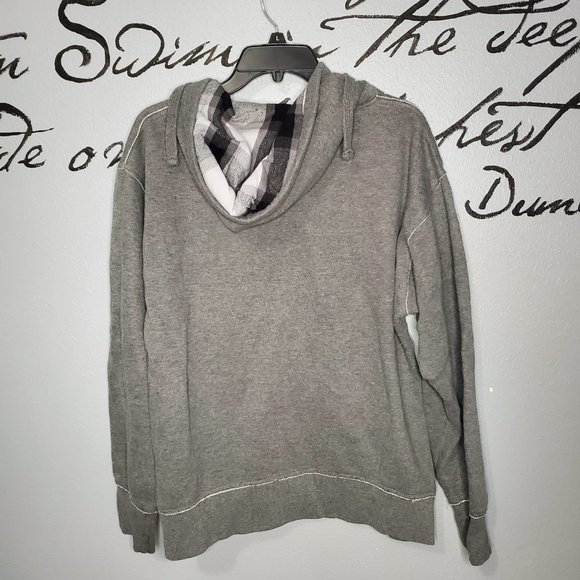 Niagara Falls Heather Gray Unisex Hoodie from j. america, M - Picture 5 of 7